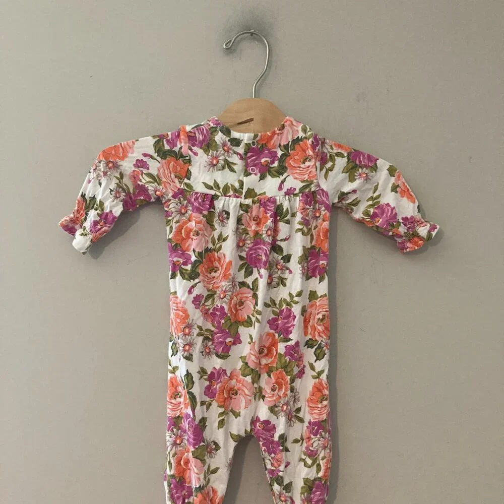 $17 ADD ON Angel Dear floral romper long sleeve Janie and Jack Baby Gap‎ Zara